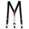 thumbnail image 1 of Trafalgar Oxford Cloth Button Suspenders, 1 of 4