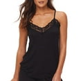 thumbnail image 1 of Flora Nikrooz Womens Lace Trimmed Modal Cami Style-Q80028, 1 of 2