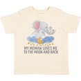 thumbnail image 3 of Inktastic My Memaw Loves Me to the Moon and Back Elephants in Clouds Boys or Girls Toddler T-Shirt, 3 of 5