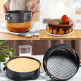 thumbnail image 4 of Moldes Pasteles Repostería Desmontables Para Tartas 3 Piezas, 4 of 5