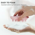 thumbnail image 5 of Unique Bargains Scalp Massager Silicone Scalp Scrubber Women's Scalp Brush Shower Hair Massager for Deep Clean Pink, 5 of 7