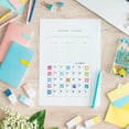 thumbnail image 2 of Planner Stickers Colorful Calendar Icons Labels 5.5x10 Inch-Planner and Calendar Pack Variety Pack for Decorating, Planning, Scrapbooking 1360pcs, 2 of 4