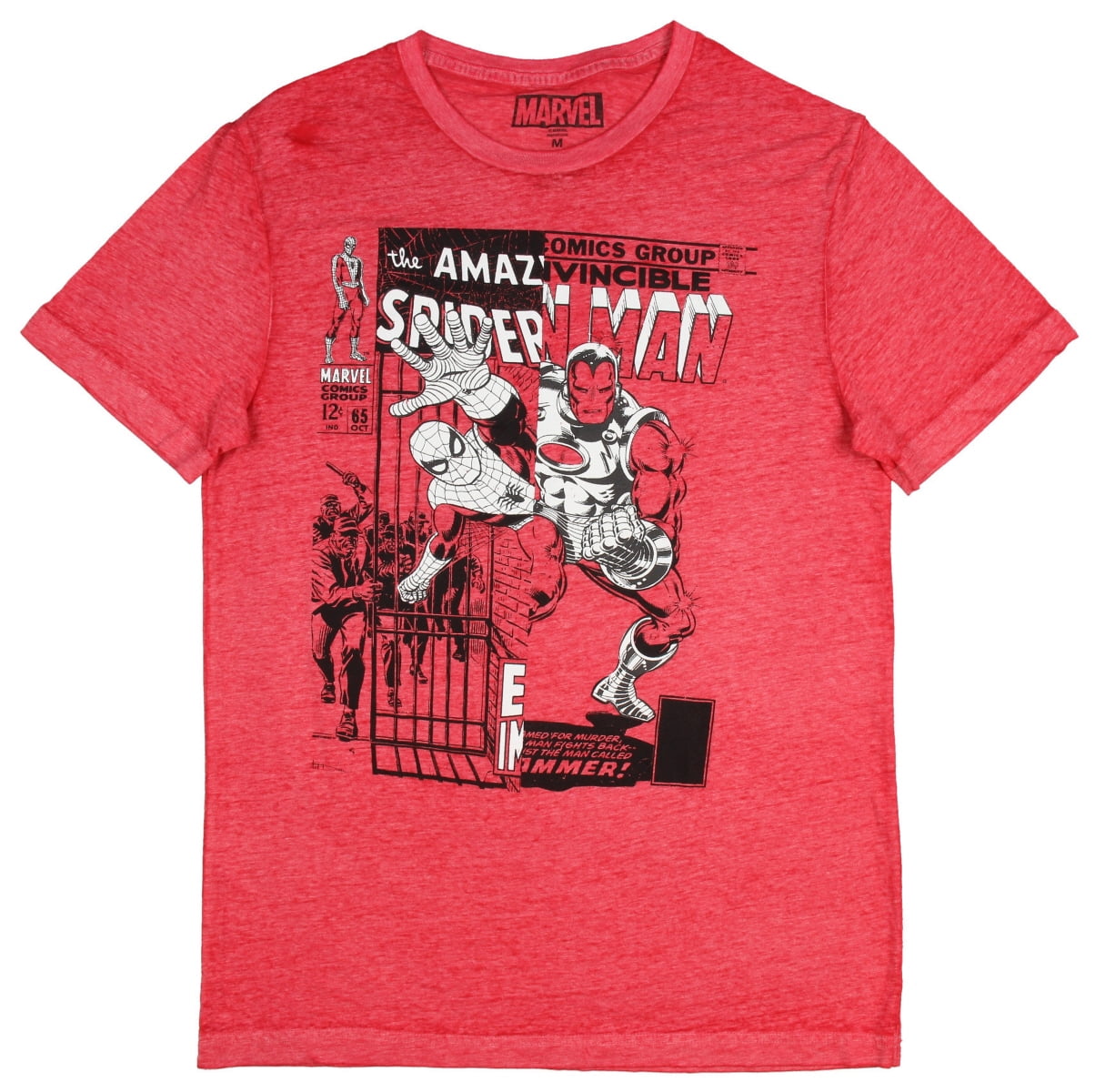 Marvel Men's Vintage Iron Man And 