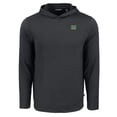 thumbnail image 2 of Men's Cutter & Buck Black Marshall Thundering Herd Coastline Epic Comfort Eco Recycled Long Sleeve Hoodie T-Shirt, 2 of 3