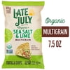 Late July Multigrain Sea Salt & Lime Organic Tortilla Chips, 7.5 oz Bag