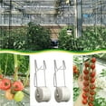 thumbnail image 4 of relayinert Crochets à Rouleau Treillis Kit de Serre Résistant aux Intempéries Support de Culture Accessoires Extérieurs pour Plantes Jardin 6 Pcs, 4 of 9
