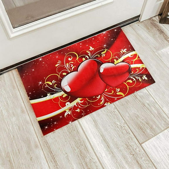 Valentine's Day Outdoor Rug Room Carpet Decor Living Welcome Doormats Carpets Bathroom Products Decorations For Home Rugs Bedroom