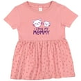 thumbnail image 3 of Inktastic I Love My Mommy Girls Baby Dress, 3 of 5
