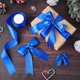 thumbnail image 1 of ELAYARD De Regalo Azul De Ancho Adecuado Con Acabado Liso Para Envolturas Decorativas, 1 of 6