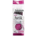 thumbnail image 1 of 6 Pack - Pure Silk Pivot Twin Premium Disposable Razor 10 ea, 1 of 2