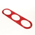 thumbnail image 4 of 6Pieces Aluminium Rear Bumper Race Diversion Diffuser Panel Kits Universal, 4 of 8