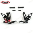 thumbnail image 2 of Arashi (Version 2.0) Rearsets for Triumph Speed Triple 1050 2011 - 2015 Motorcycle Accessories Adjustable Footrests Foot Pegs Rear Sets Black 2012 2013 2014, 2 of 6