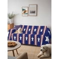 thumbnail image 6 of 4th of July Couch Cover for Dogs, Independence Day Blue White Red Stripes Country Star Washable Sofa Covers Slipcover for Dogs Futon Cover, Couch Recliner Covers, Oversized Chair Slipcover 71"x91", 6 of 9