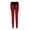Red, variant on Women's Patchwork Color Slim Stitching Sexy Buttocks Peach Buttock Sports Yoga Pants Leggings Yoga (Black, M)