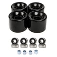 thumbnail image 1 of 4 Pcs 60x45mm 78A Roues de Planche à Roulettes Longboard ABEC-9 Roulements Spacers Ensemble Noir, 1 of 9