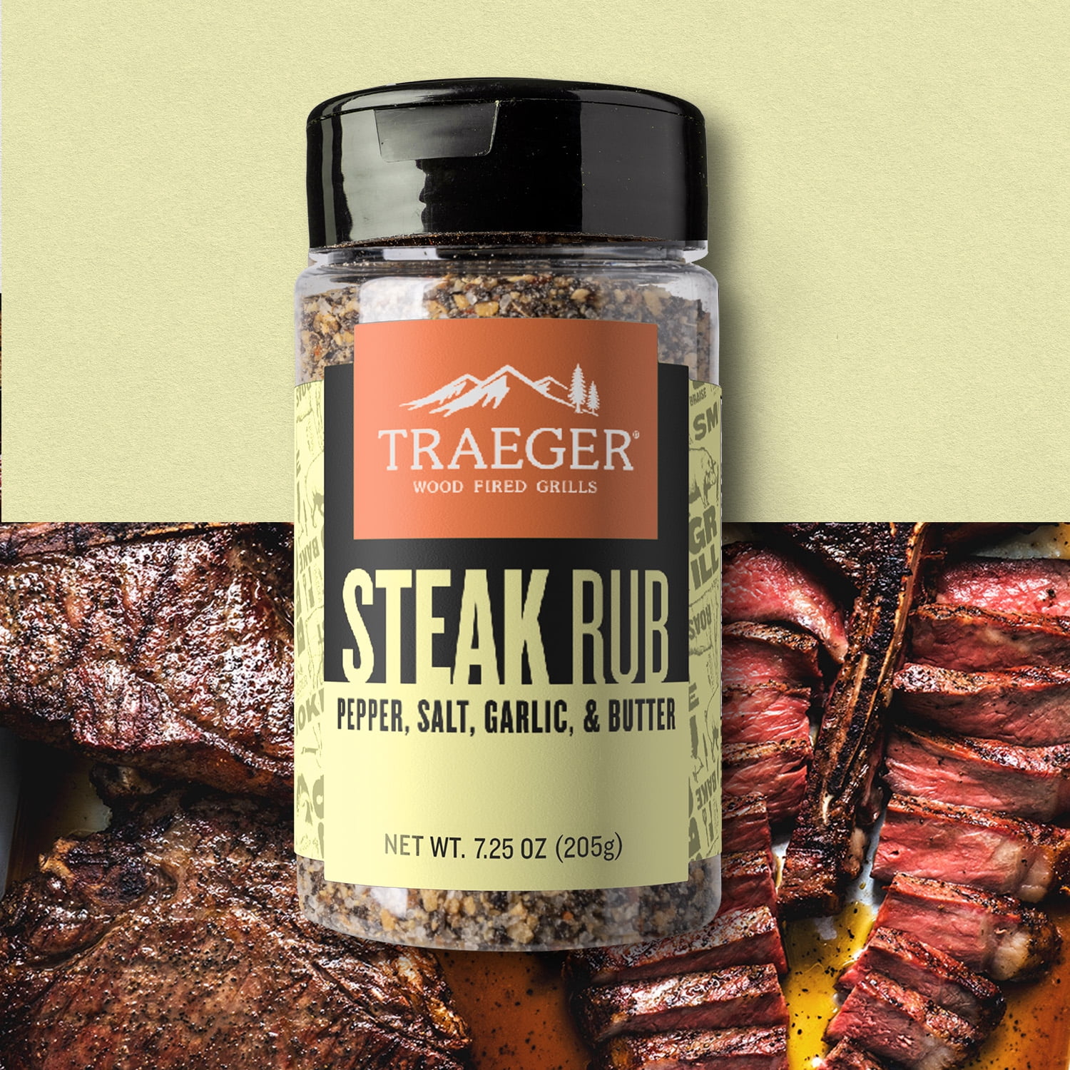 Traeger Pellet Grills Steak Rub, 7.25 oz