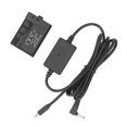 thumbnail image 1 of E10 Dummy Battery, Digital Camera Dummy Battery Wide Compatibility   Circuit  For Photography, 1 of 8