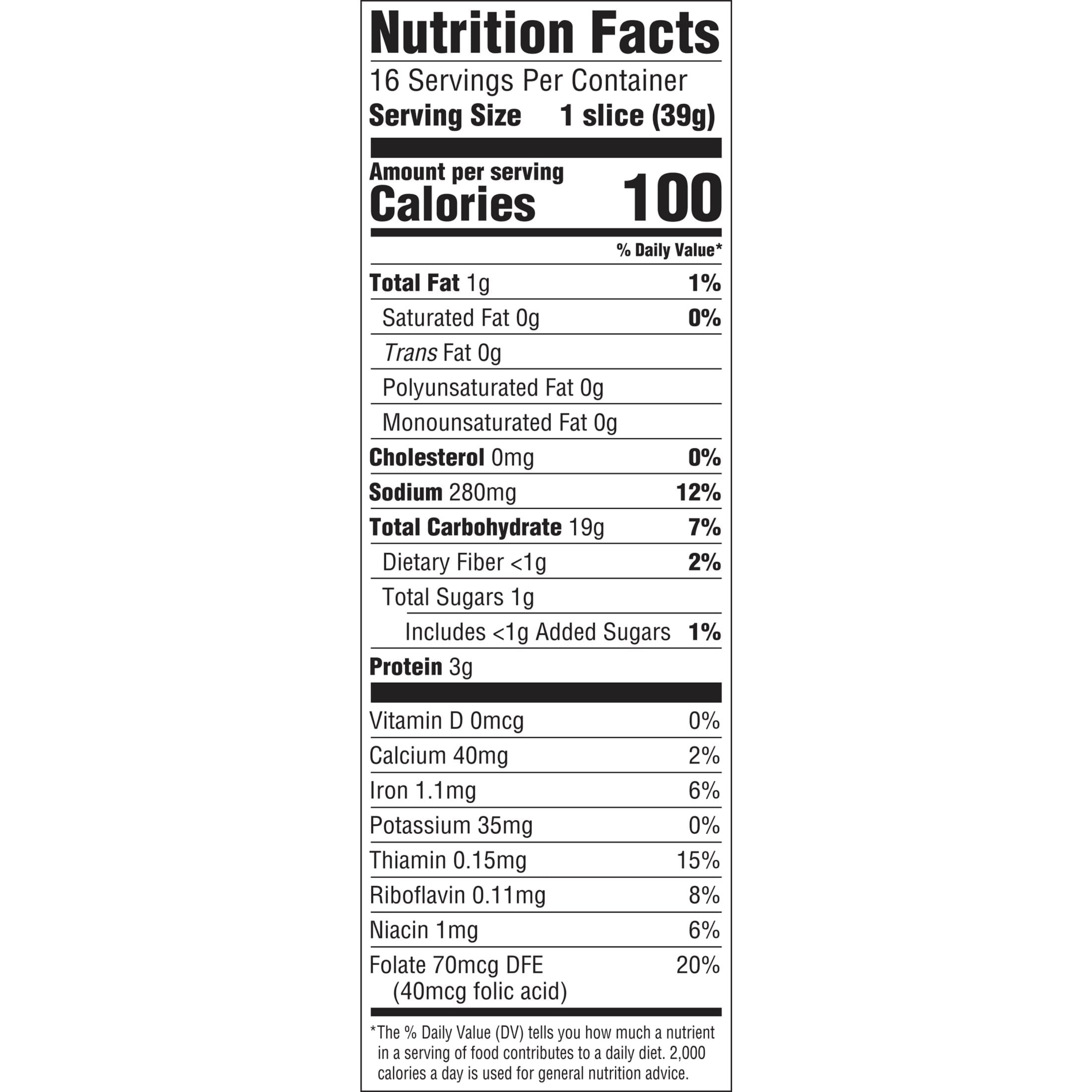 Brownberry Italian Bread, 22 oz, Plain Italian Bread, Bag