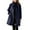 Blue, variant on Baberdicy Woolen Coat Women's Coat Casual Design Sense Stand Collar Solid Color Coat Wool Coats for Women Purple