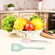 thumbnail image 5 of Juego de utensilios de cocina de silicona - El juego de herramientas de cocina incluye espátula de drenaje y clips para alimentos - 2 piezas, 5 of 5