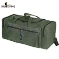 thumbnail image 2 of Bolsa de viaje de lona de gran capacidad para hombre, bolsa de almacenamiento de equipaje de hombro impermeable para entrenamiento al aire libre, bolso deportivo XA927D Fivean unisex, 2 of 2