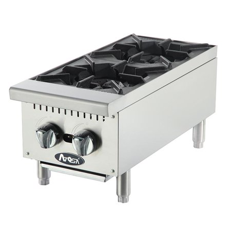 Atosa Athp 12 2 12 Inch Heavy Duty Two Burner Hot Plate