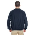 thumbnail image 4 of UltraClub Adult Long-Sleeve Microfiber Crossover V-Neck Wind Shirt, 4 of 4