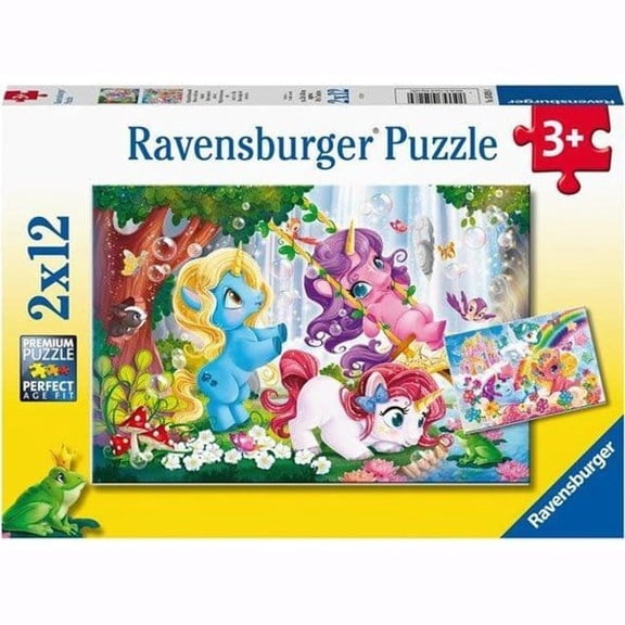 Ravensburger 2x12 Piece Puzzle Unicorn 050284