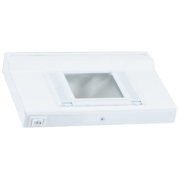 Elco Euc41 8"L 35 Watt Incandescent Xenon Line Voltage Undercabinet Light - White