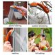 thumbnail image 5 of Outdoor Portable Camping Shower Kit with 2.5-3.5L/min Water Discharge 2m Hose USB Charging 30-60min Battery Life Zipper Bag Camp Shower, 5 of 5