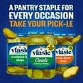 thumbnail image 6 of Vlasic Ovals Hamburger Dill Pickle Chips, Keto Friendly, 16 fl. oz., 6 of 10