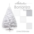 thumbnail image 4 of Arbol Pino Navidad Artificial Bonanza Frondoso 1.90 M Blanco, 4 of 4