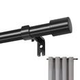 thumbnail image 1 of Barra de cortina Joydeco ajustable de 81 a 305 cm con soportes y tapa, 1 of 8