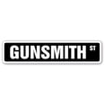 thumbnail image 1 of SignMission SS-730-GUNSMITH 7 x 30 in. Gunsmith Street Sign - Rifle Shotgun Pistol Gun Range, 1 of 1