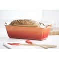 thumbnail image 5 of Stoneware Heritage Loaf Pan, 9" x 5" x 3" (1.5 qt.), Marseille, 5 of 6