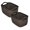 A042 Brown 8.3x5.5x4.3" 2Pack, variant on 2Pcs Woven Storage Boxes Are Suitable For Storing All Kinds Of Items Home Textile Storage 8.3x5.5x4.3"