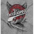 thumbnail image 2 of Indiana Cool Indy Wing Wheel IN Pride Plus Size Crewneck Graphic Tee Shirt Brisco Brands 2X, 2 of 4