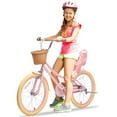 thumbnail image 6 of KORIMEFA Girls Bike Ages 8-12 Years Old, Kids Bike for Toddlers with Basket & Training Wheels, 20 inch Kids Bicycle with Handbrake & Kickstand, 6 of 13