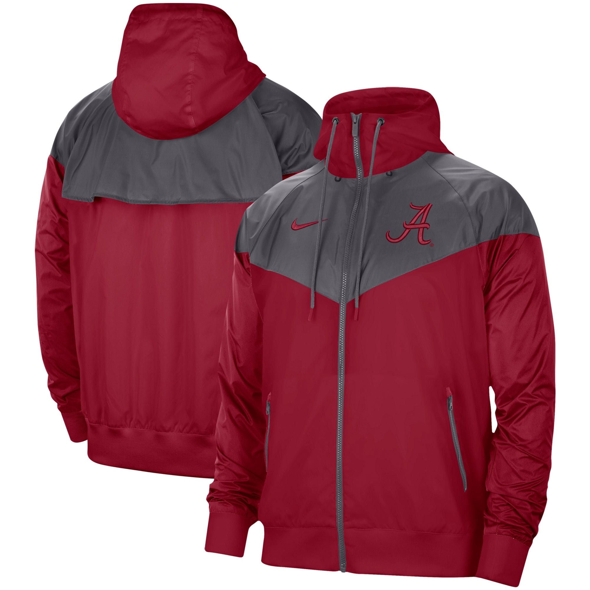 alabama windbreaker nike