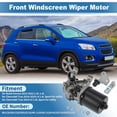 thumbnail image 2 of Motor de limpiaparabrisas delantero para Chevrolet Trax 2014-2020 L4 1.4L para Buick Encore 2013-2022 Motor de limpiaparabrisas delantero 95915118/401120/851120 4 Pines, 2 of 7