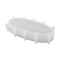 thumbnail image 2 of Fiudx Molde de Bandeja Ovalada, Molde de Resina Diy para Hormigón y Fabricación de Velas, Material Resistente Al Calor, Perfecto para Decoración Del Hogar y Organización de Mesas, Dos Tamaños Disponi, 2 of 3
