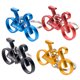 thumbnail image 3 of ZTTO Mini llavero de bicicleta llavero de bicicleta de aleación de aluminio llavero anillo ZTTO Llavero, 3 of 5