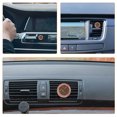 thumbnail image 4 of Miangastore Car Air Freshener Diffuser Wooden 2Pcs Khaki Compact Design For Women Driving, 4 of 8