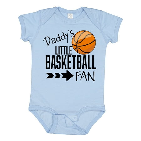 

Inktastic Daddy s Little Basketball Fan Gift Baby Boy or Baby Girl Bodysuit