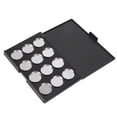 thumbnail image 4 of Paleta de Maquillaje Vacía, Potente Caja de Sombras de Ojos vacías Prácticas Con Sartenes de Metal Redondo para Lápiz Labial Para Blusher para niñas para mujeres, 4 of 7
