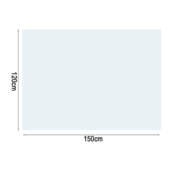 Clear PVC Soft Glass Table Cover Household Transparent Plastic Tablecloth, Waterproof Anti-scratch Desktop Protective Sheet For Indoor Home Table Daily Surface Protection Use
