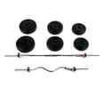 thumbnail image 1 of Kit de pesas Barra Recta, Barra Z y Discos 23 Kg Energym 9036, 1 of 4