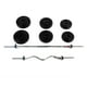 thumbnail image 1 of Kit de pesas Barra Recta, Barra Z y Discos 23 Kg Energym 9036, 1 of 4