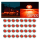 thumbnail image 2 of 50 pzs Plafones Led Cromado Para Camión Trailer Micro 24v 12v Lab.G,  Roja, 2 of 5
