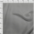 thumbnail image 2 of oneOone Georgette Viscose Gray Fabric Check Check Dress Material Fabric Print Fabric By The yard 42 Inch Wide, 2 of 4
